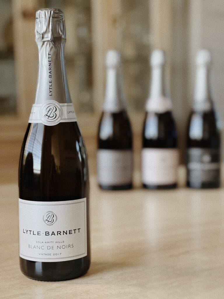 LYTLE-BARNETT Sparkling Wine, Eola Amity Hills ‘Blanc de Noirs’ 2017