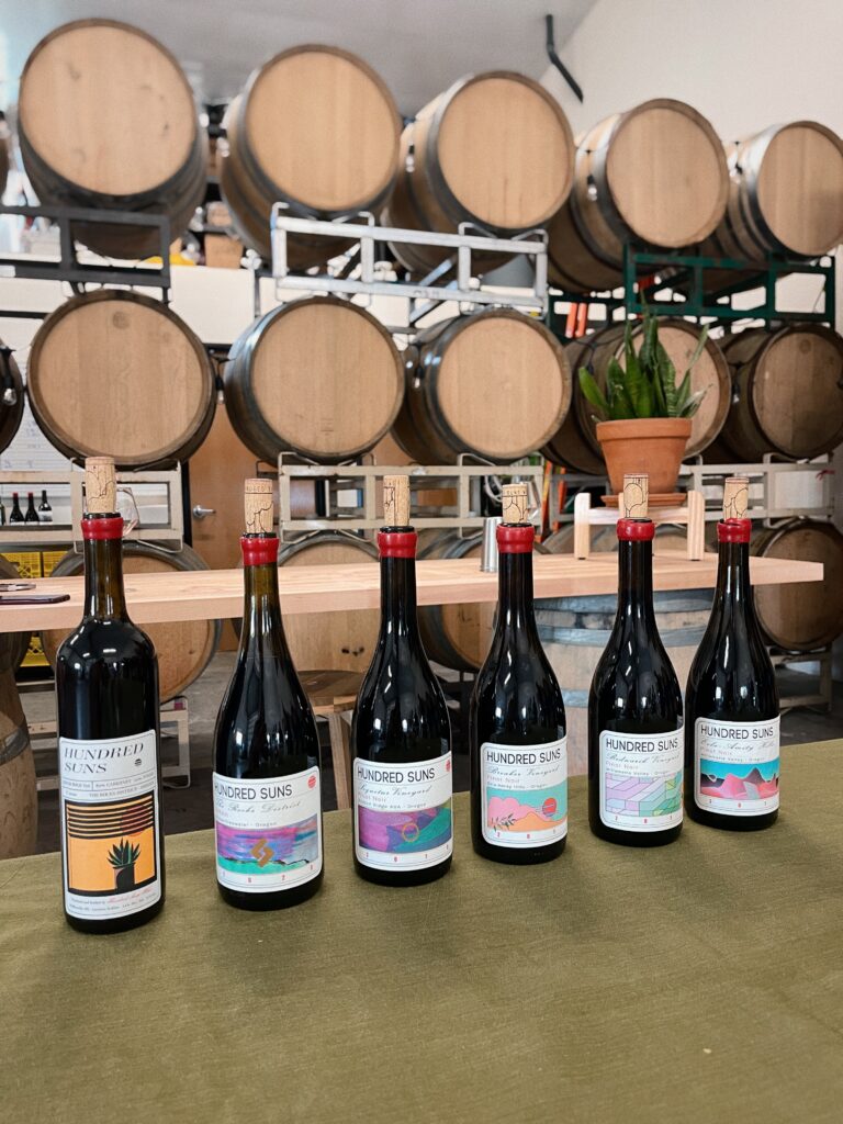Hundred Suns Wine Willamette Valley